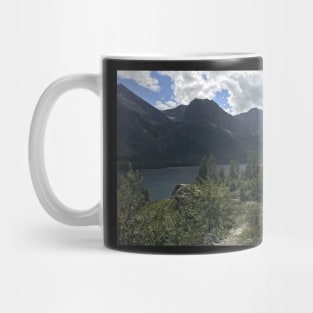 Mountain Lake in Glacier National Park Mug